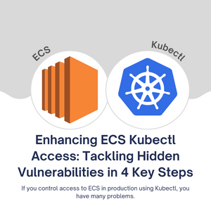 Enhancing ECS Kubectl Access: Tackling Hidden Vulnerabilities in 4 Key ...